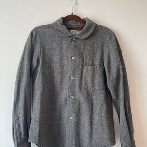 Comme des Garçons Gray Wool Shirt
